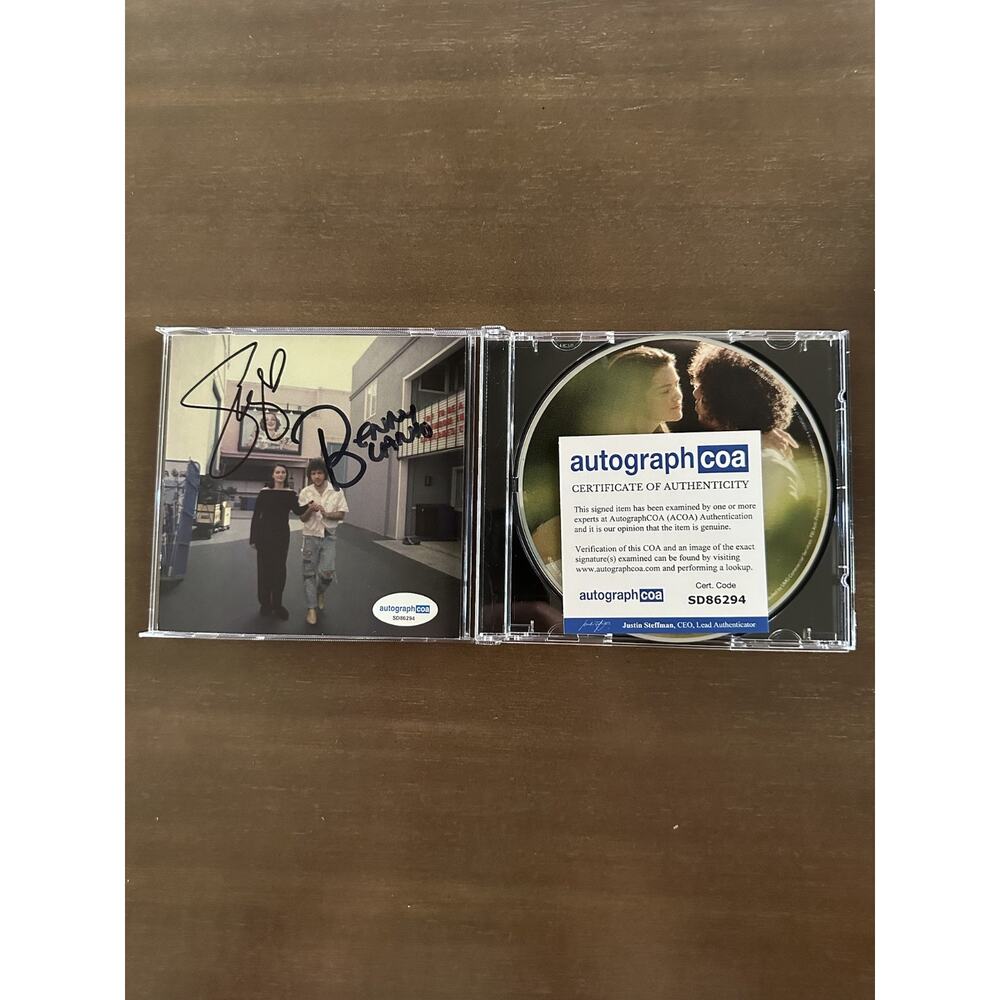 Autographed Selena Gomez Benny Blanco I Said I Love You First CD COA #SD86294